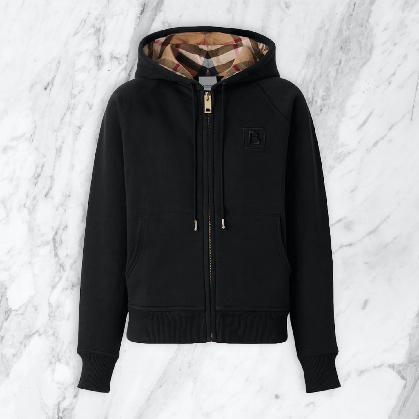 Veste Burberry Zip - noir