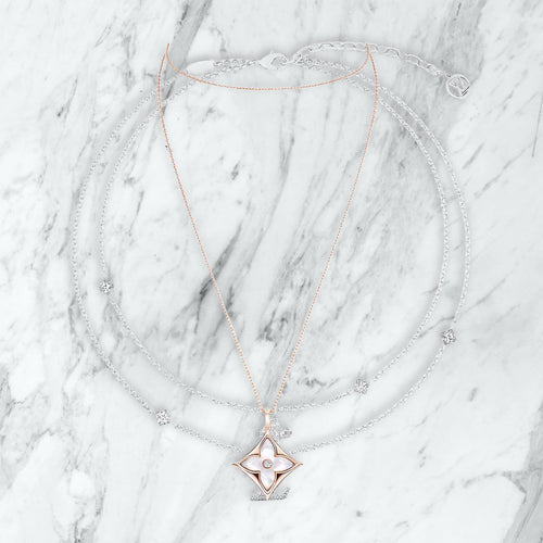 Collier Louis Vuitton - argent