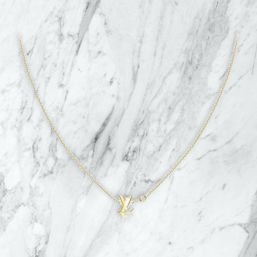 Collier Louis Vuitton - or