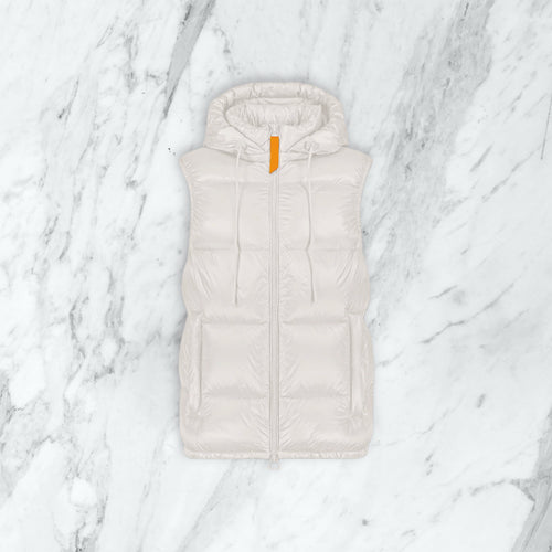 Doudoune sans manche Gertrude - beige